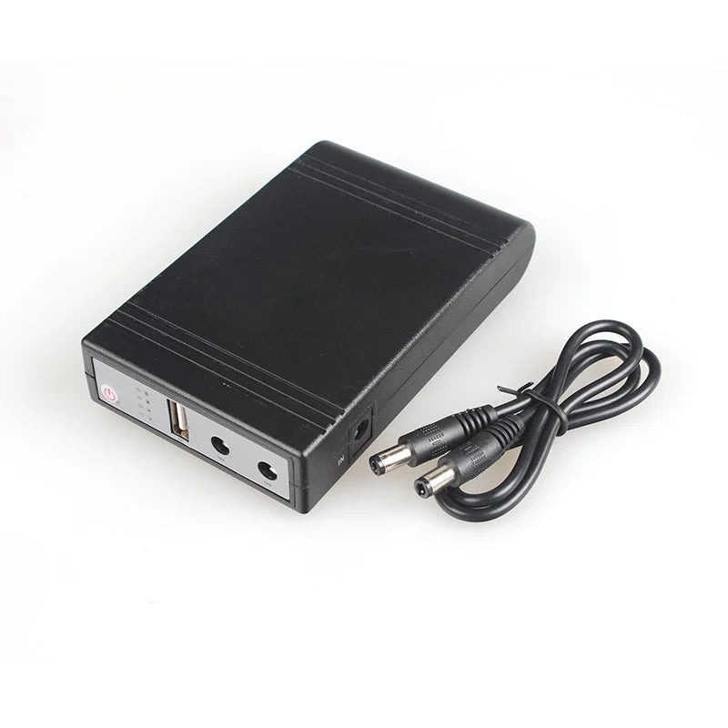 Mini DC UPS Backup Battery Power Bank Supply